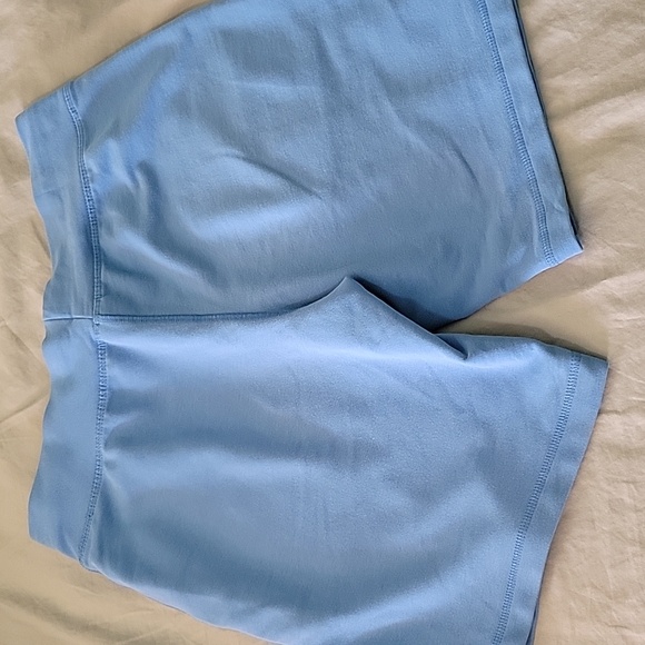 Danskin Light Blue Athletic Shorts for Women - Picture 2 of 4